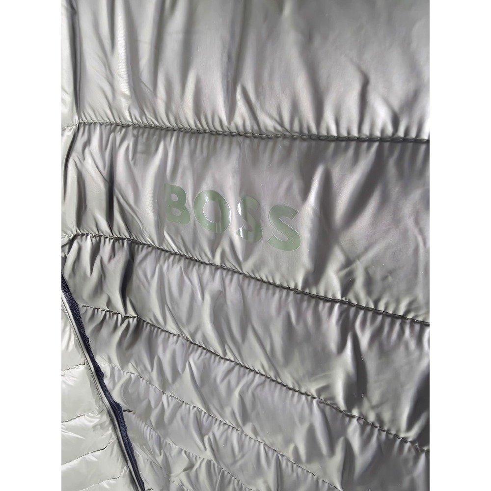 Hugo Boss Calanos Lightweight Puffer Jacket Open Green Men's Size 46R - NWT $298 - Picture 8 of 9